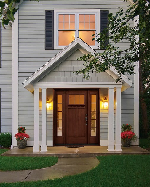 Increase your Kelowna home's value with a craftsman front entry door
