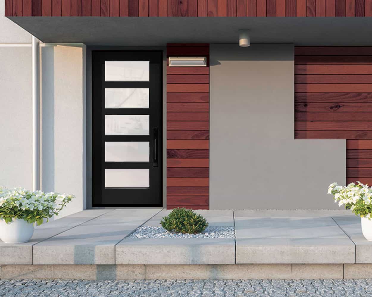 Increase your Kelowna or Vernon's home value with a modern front entry door