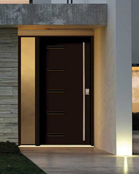 modern exterior door
