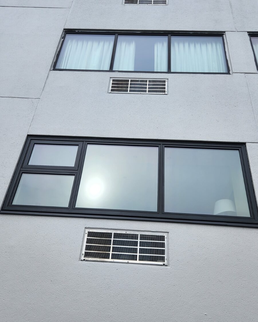 Adera specializes in hotel window and door replacement.