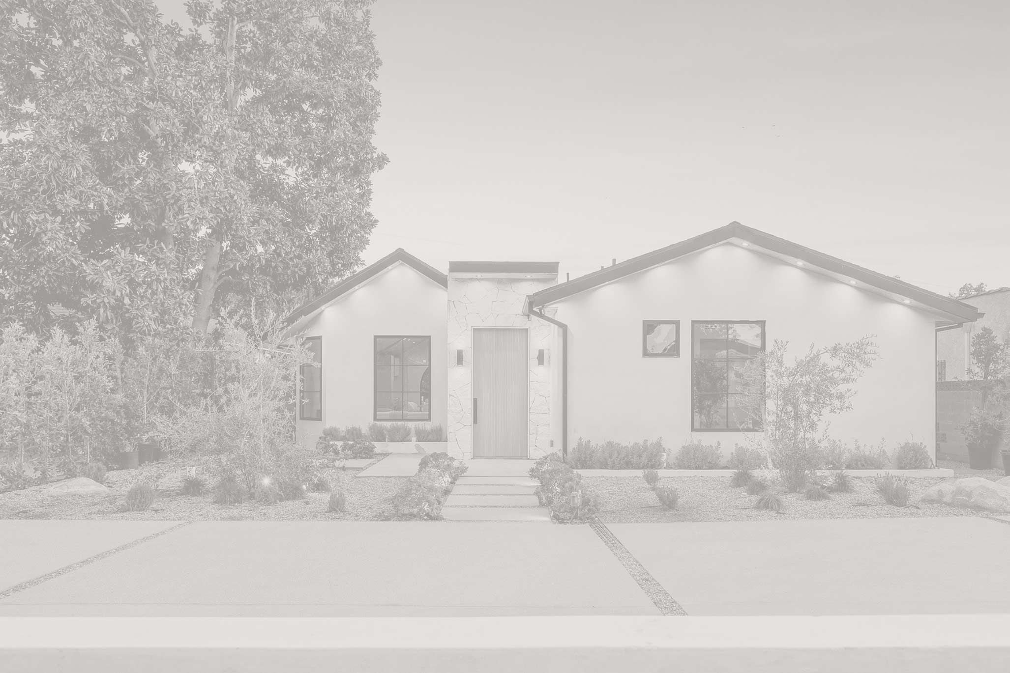 Modern home with updated doors.