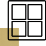 Window outlined icon
